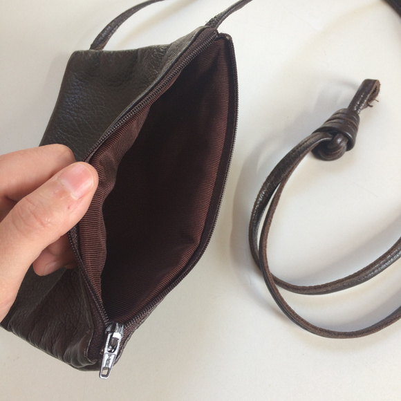 Vintage Heacock Deerskin Leather Crossbody Bag - Picture 4 of 6